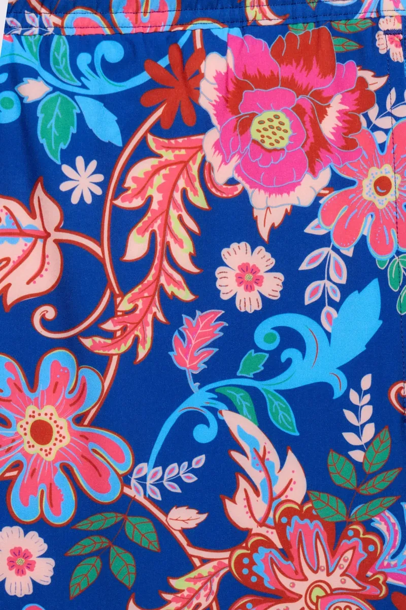 Șort de Baie Albastru cu Print Floral Flex XL - imagine 6
