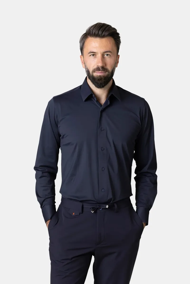 Cămașa Business Bleumarin XL