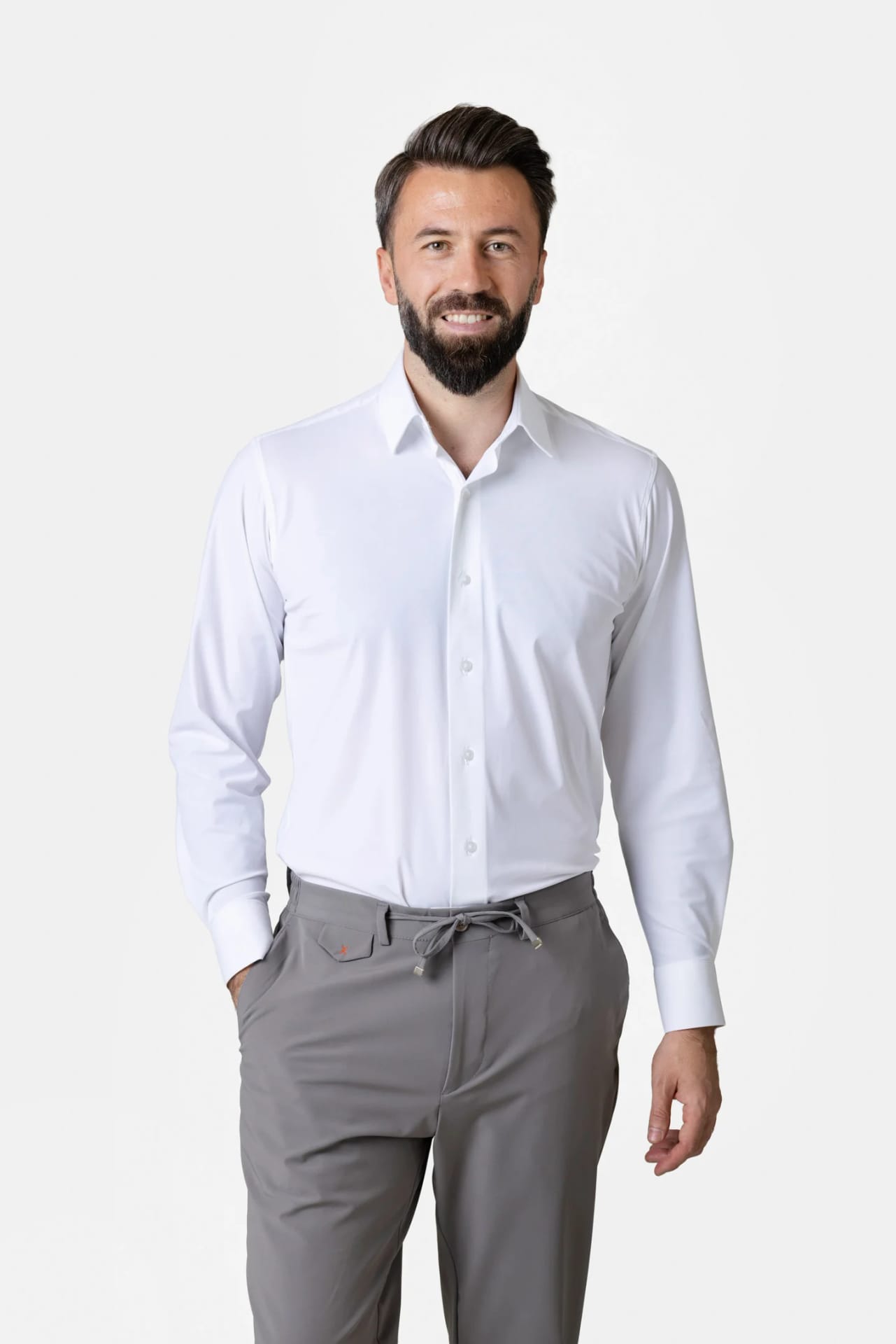 Cămașa Business Albă XXL